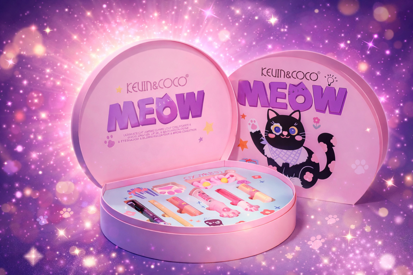 Kevin & Coco “MEOW” Makeup Collection