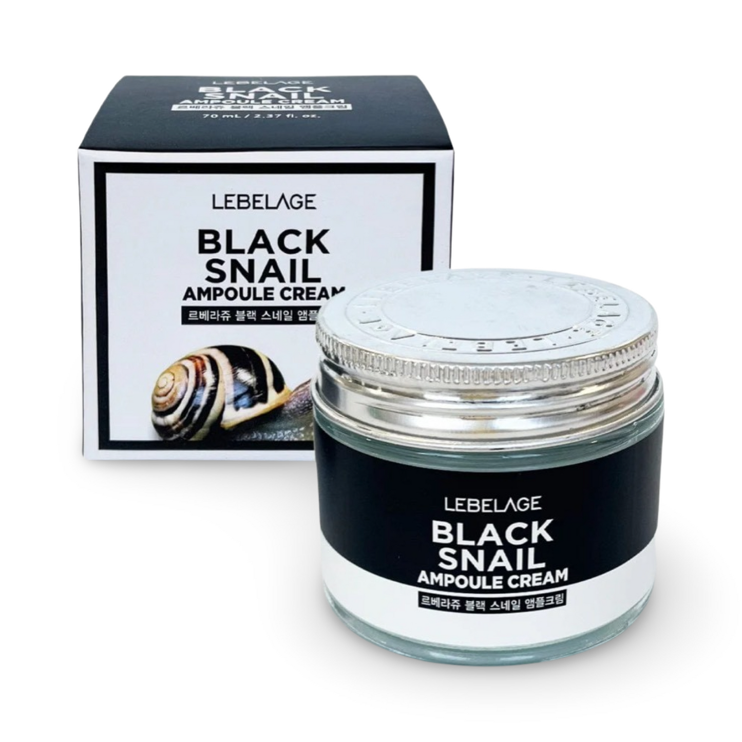 LEBELAGE - Black Snail Ampoule Cream