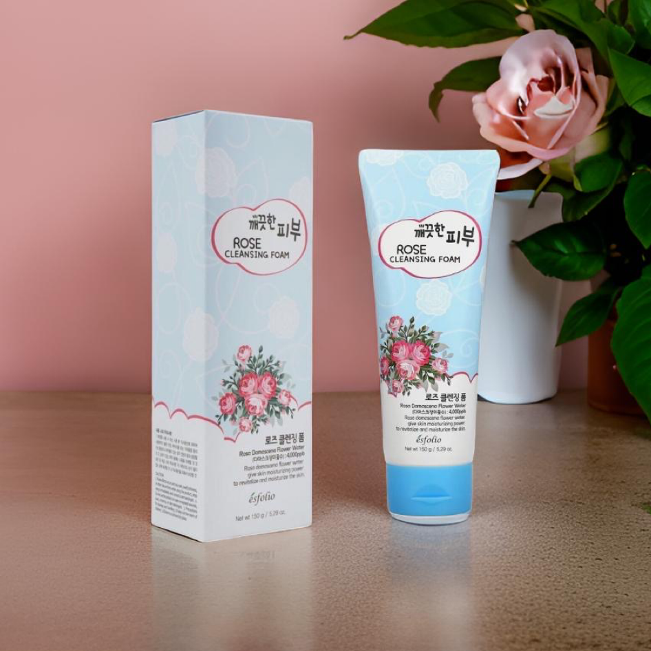 Esfolio Rose Cleansing Foam