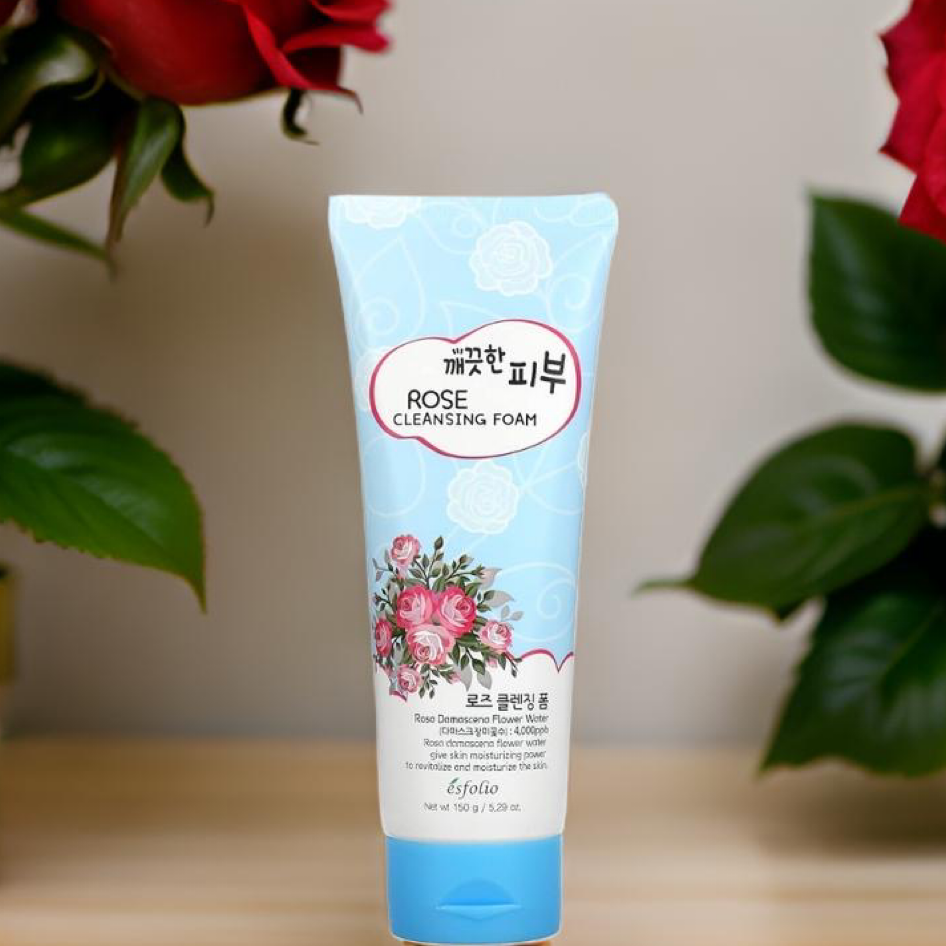 Esfolio Rose Cleansing Foam