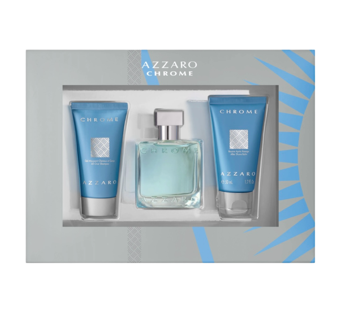 Azzaro Chrome 3-Piece Fragrance Set