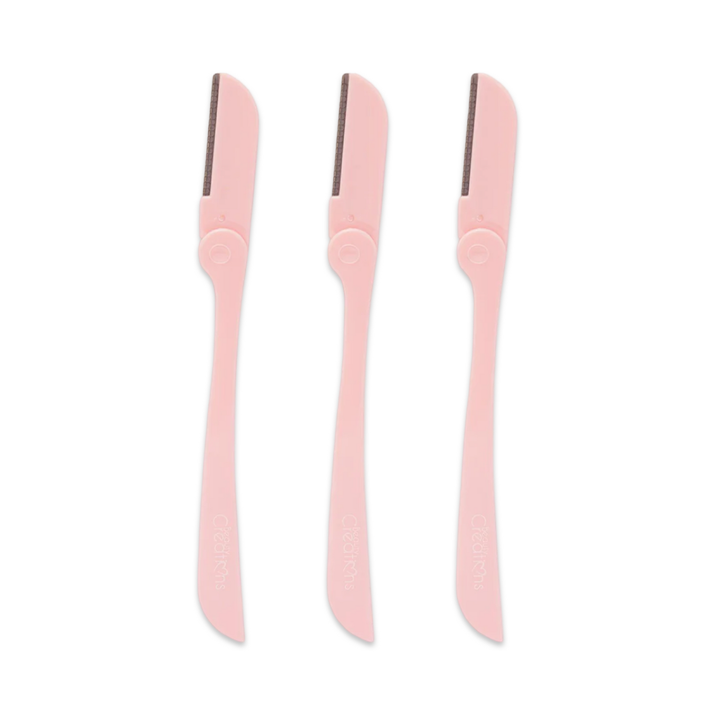 Beauty Creations Pink Sleek and Brow Razor Set