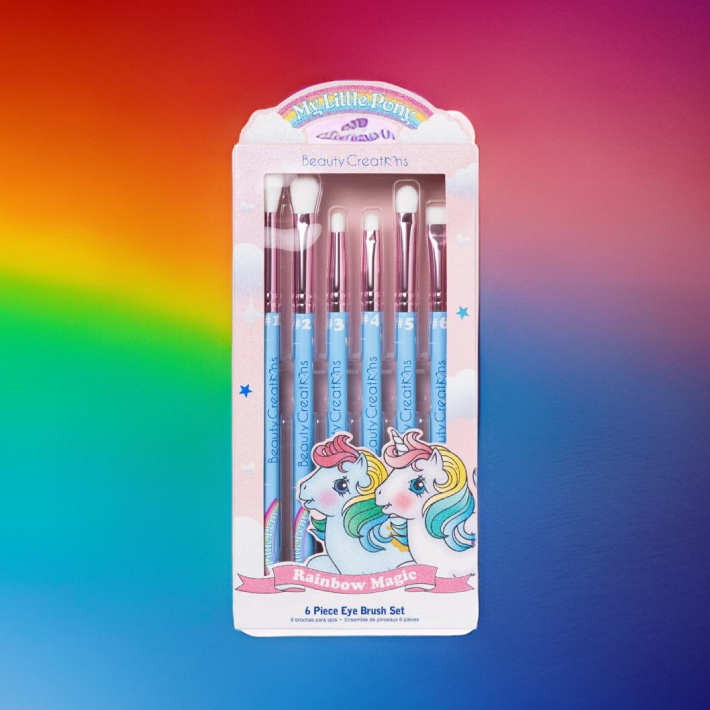 Beauty Creations X My LIttle Pony 6-Piece Eye Brush