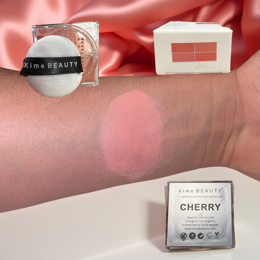 Xime Beauty Luminous Loose Blush Powder Cherry