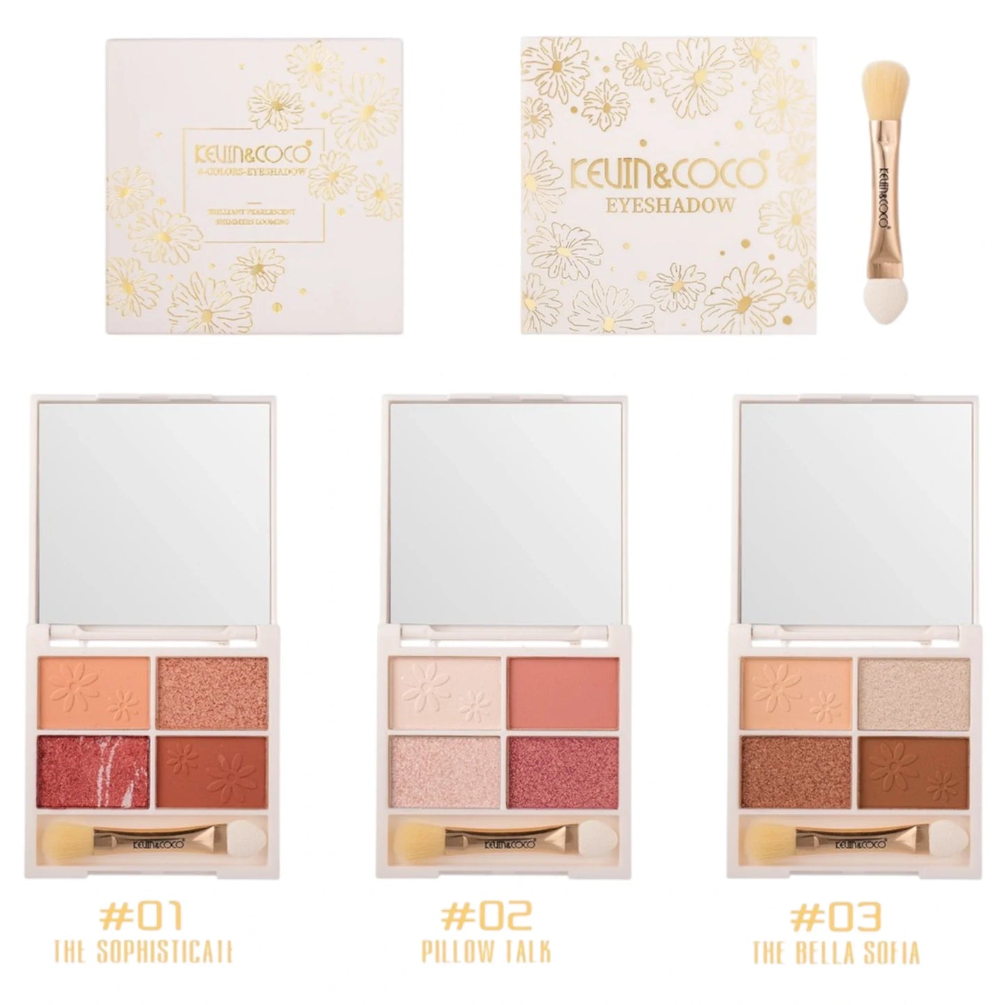 Kevin & Coco Quad Shadow (3-Piece)