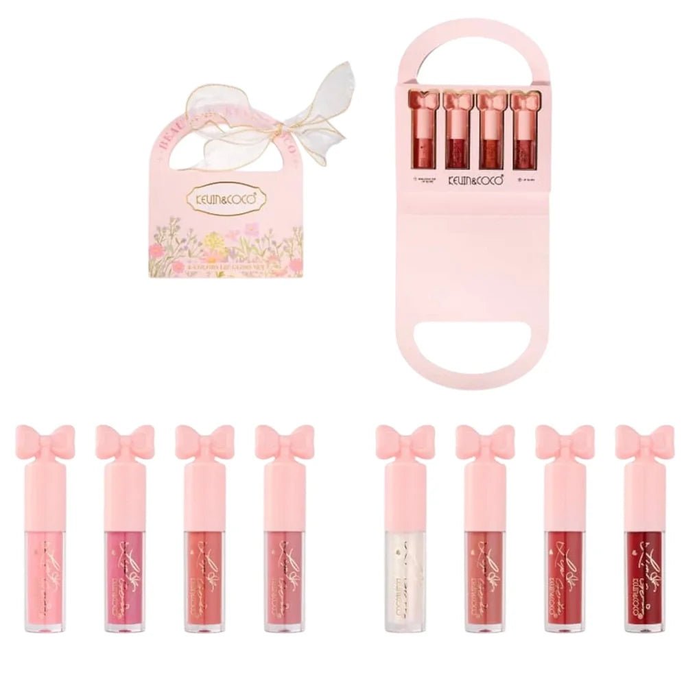 Kevin & Coco 4 Colors Lip Gloss Set