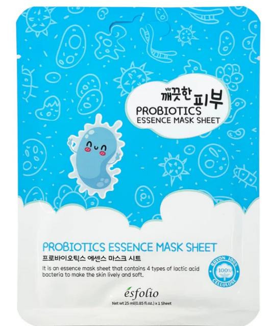 Esfolio Pure Skin Probiotics Essence Sheet Mask