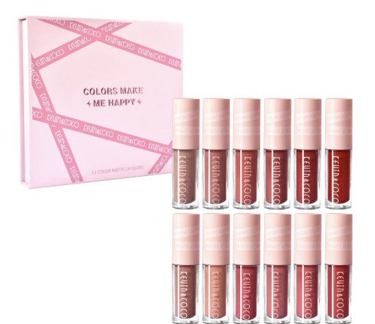 Kevin & Coco 12-Piece Matte Lip Collection